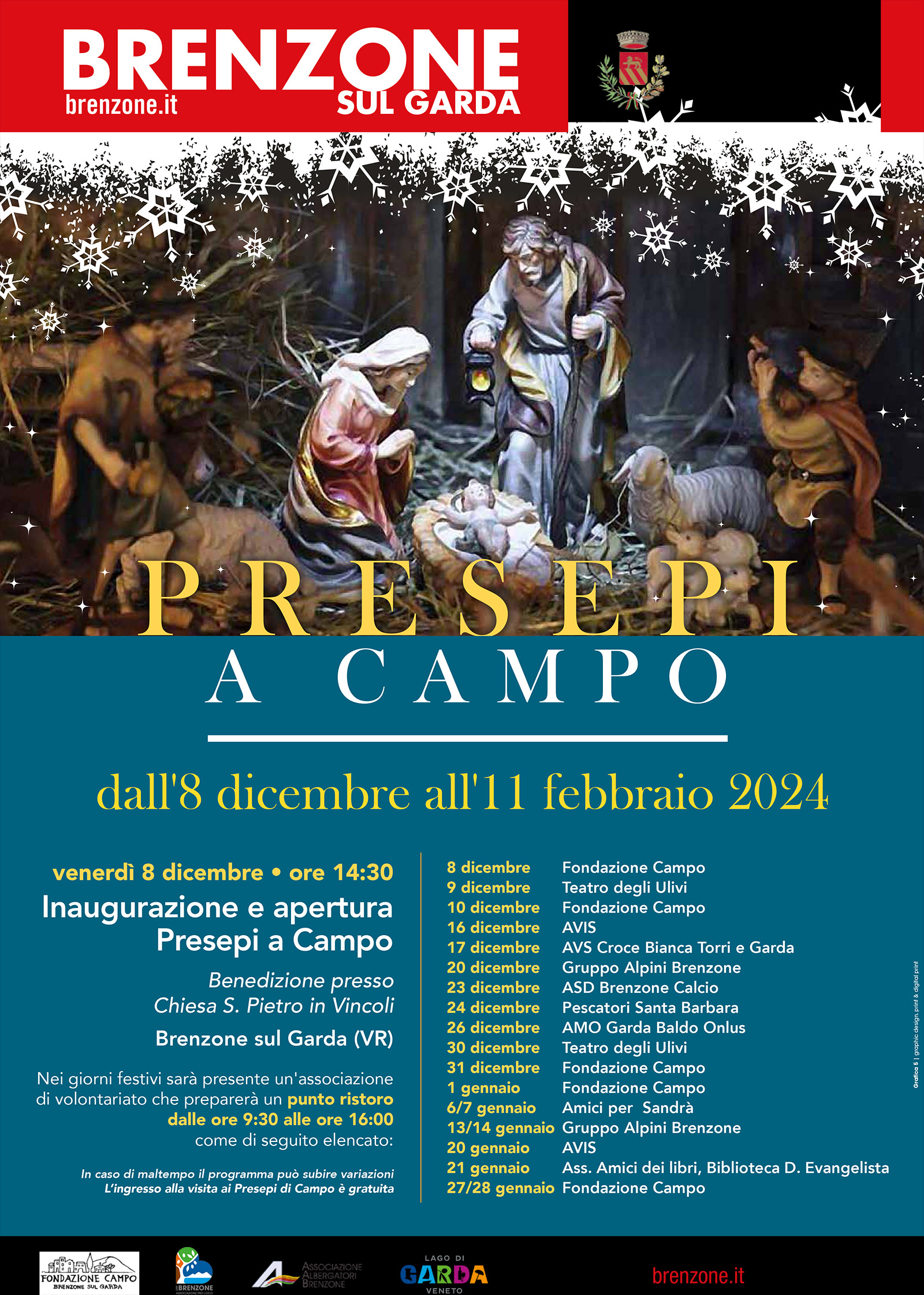 Presepi a Campo - Weihnachtskrippen in der historischen Siedlung von Campo - Nativity scenes in the historic settlement of Campo